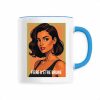 face_1_4 tasse fière d'être brune