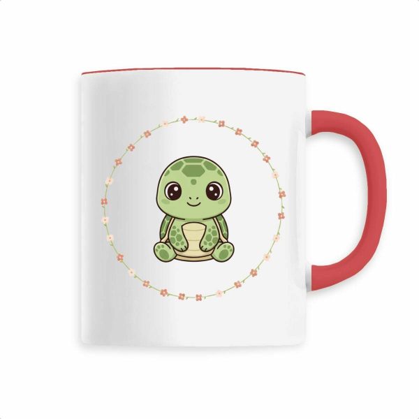 face_2_3 Mug tortue