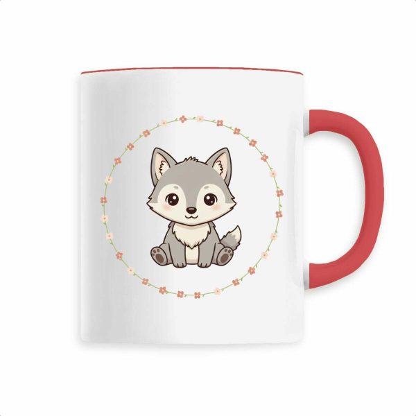 face_2_3 Mug loup