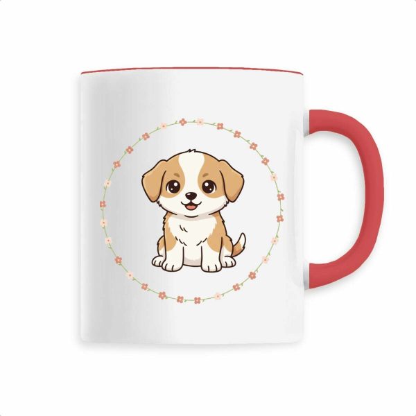 face_2_3 Mug chien