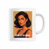 face_5_0 tasse fière d'être brune