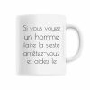 mug sieste