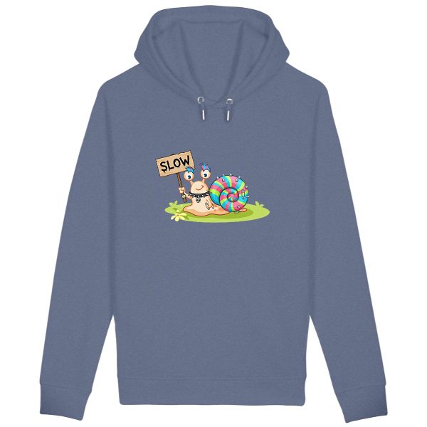 Sweat à capuche slow life