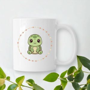 visual_Blanc Mug tortue