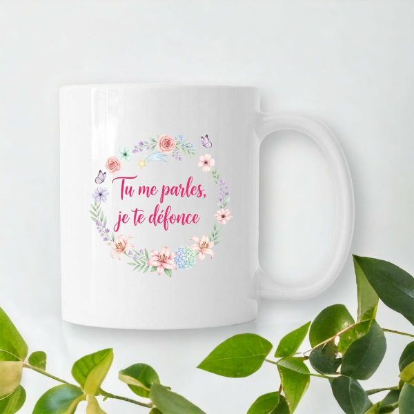 visual_Blanc Mug tu me parles je te défonce