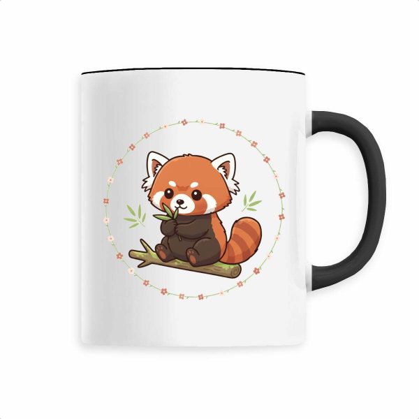 face_4_1 Mug panda roux
